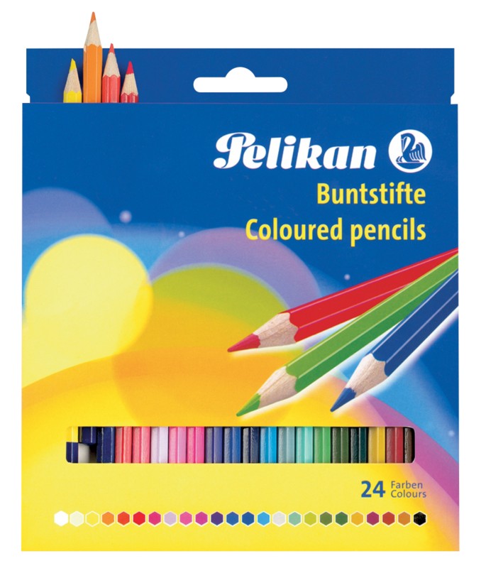 Pelikan Buntstifte BS24LN Farbig sortiert 24 Stück