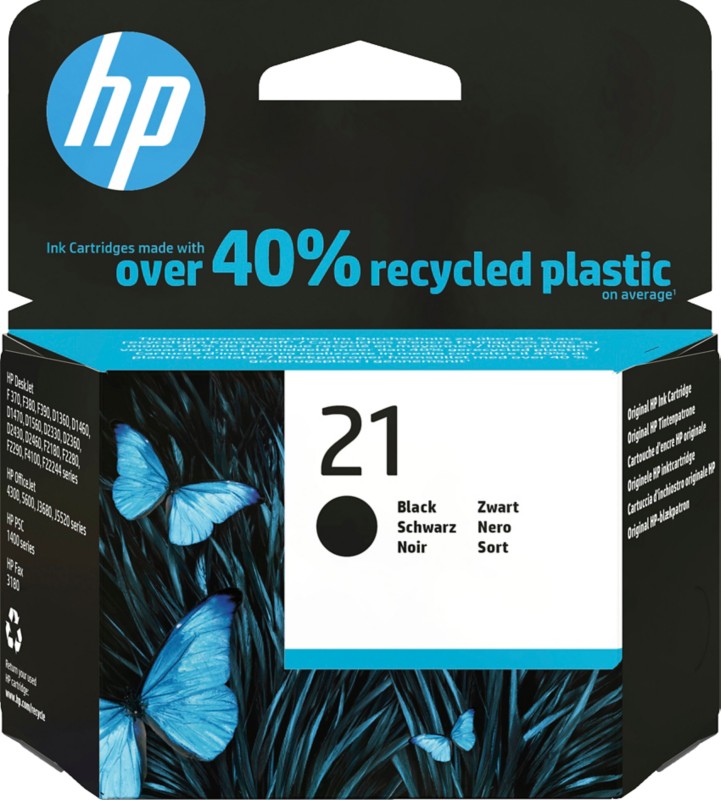 HP 21 Original Tintenpatrone C9351AE Schwarz