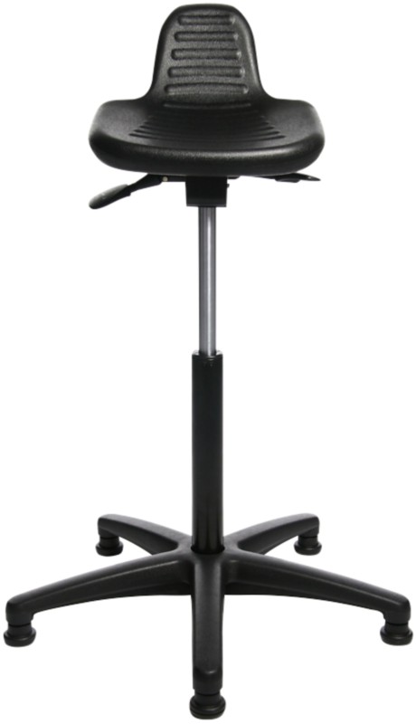 TOPSTAR STANDSTAR Zeichenstuhl Kunststoff Ohne Armlehnen Höhenverstellbarer Sitz Schwarz 110 kg 355 x 255 mm 5 Rollen