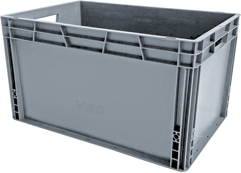 Viso E series Transportbox 65 l Grau 60 x 40 x 34 cm E6432