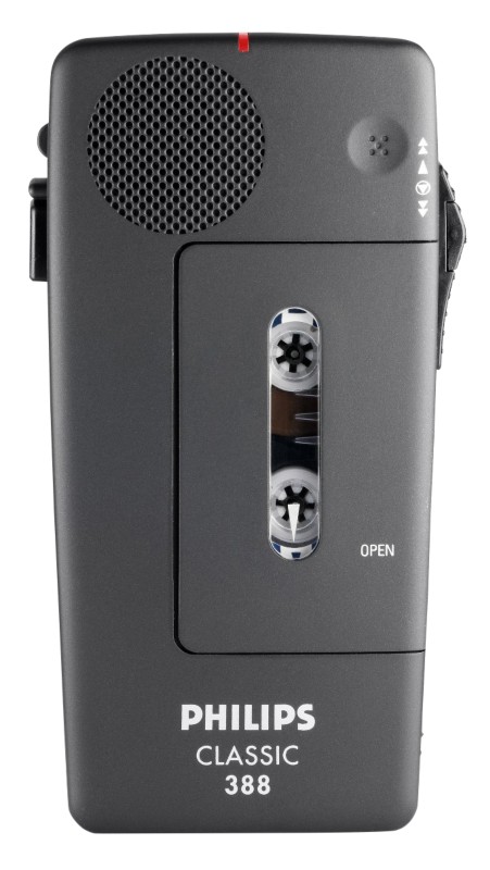 Philips Diktiergerät Pocket Memo LFH0388 Schwarz