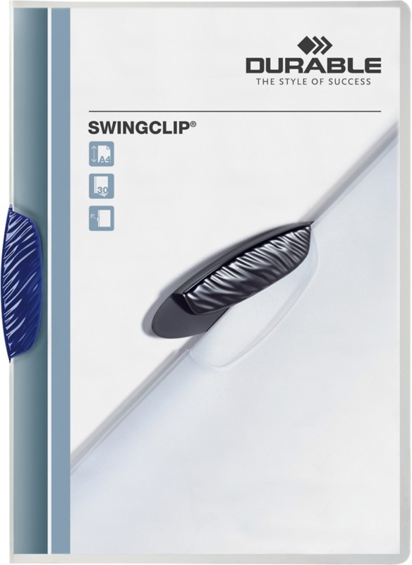 Thumbnail - DURABLE Klemmmappe Swingclip DIN A4 Blau