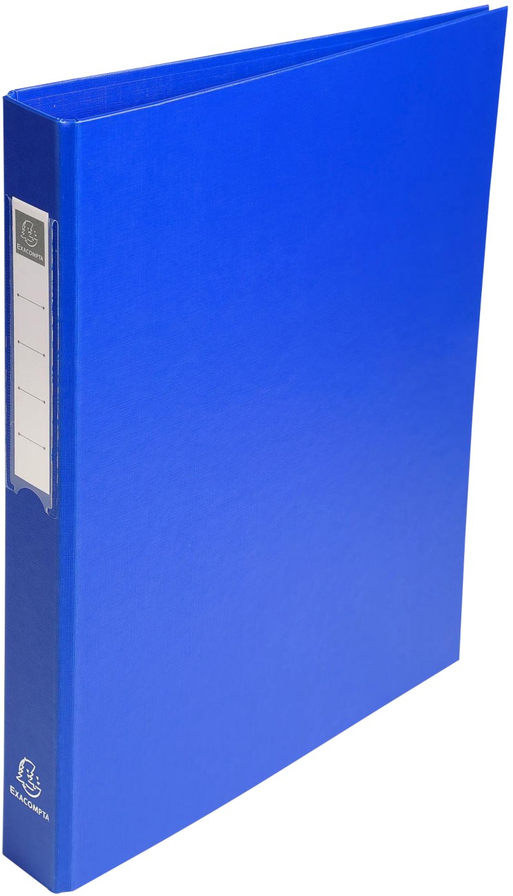 Thumbnail - Exacompta Ringbuch DIN A4 Polypropylen 4 Ringe 25 mm Blau