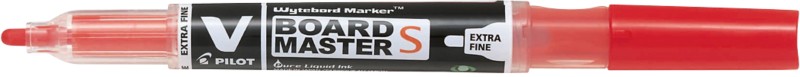 Pilot V-Board Master S Nein Whiteboard-Marker Rot Extra Feine Rundspitze 1,3 mm