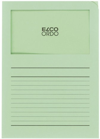 Elco Ordo Classico Ordnungsmappe DIN A4 Grün Papier 120 g/m² 100 Stück