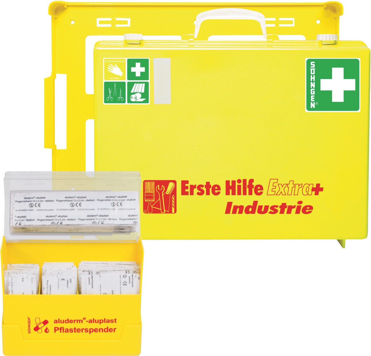 SÖHNGEN Erste Hilfe Koffer Industrie 40 x 15 x 30 cm