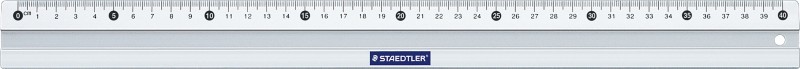 STAEDTLER Lineal Aluminium 40 cm