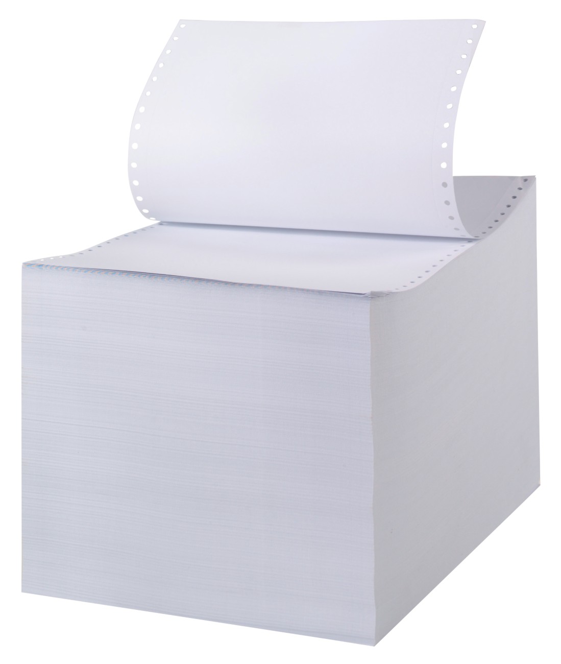 Niceday Computer-Endlospapier DIN A4 80 g/m² Mikroperforation, 1-fach 240 mm x ca.305 mm (12) DIN A4 hoch Weiß 2000 Blatt