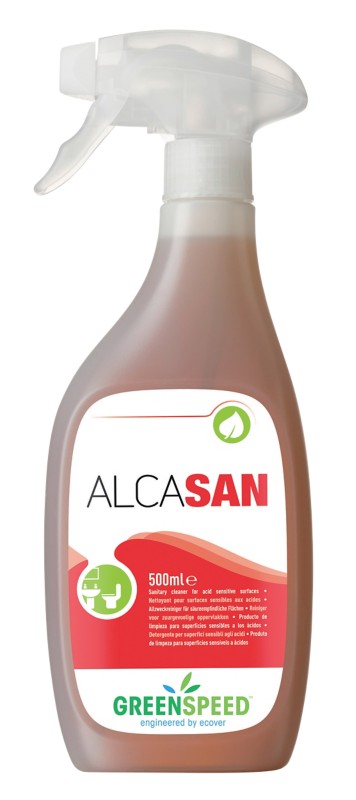 GREENSPEED Alcasan Badreiniger-Spray für säureempfindliche Oberflächen 500 ml