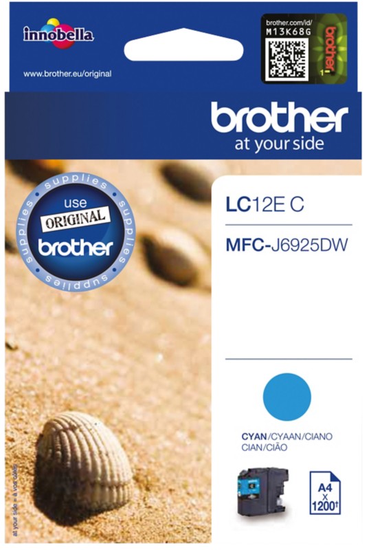 Image of Brother LC-12EC Original Tintenpatrone Cyan