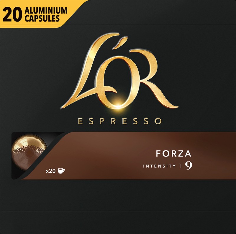 L'OR Forza Kaffeekapseln 20 Stück à 5.2 g