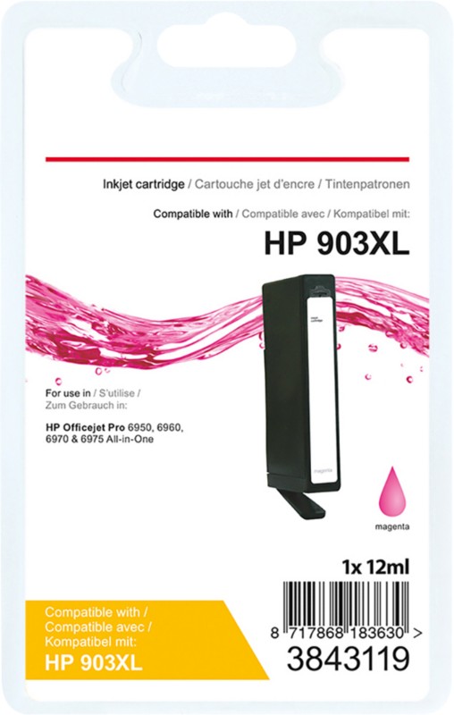 Viking 903XL Kompatibel HP Tintenpatrone T6M07AE Magenta