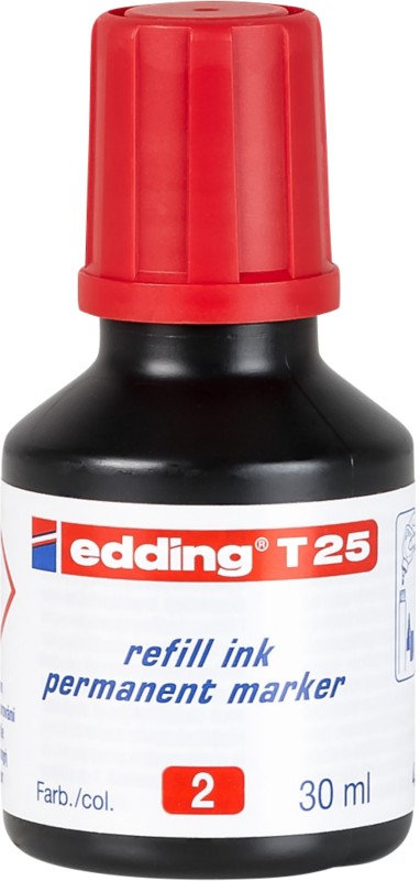 Thumbnail - edding Nachfülltinte T25 Rot 30 ml