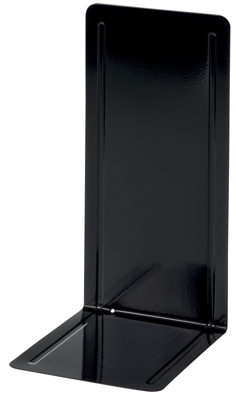 Thumbnail - Maul Buchstützen Metall Schwarz 12 x 14 x 24 cm 2 Stück