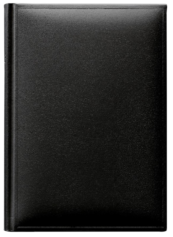 Exklusive Line Wochenplaner 2026 DIN A4 1 Woche / 2 Seiten Schwarz 989-01-324