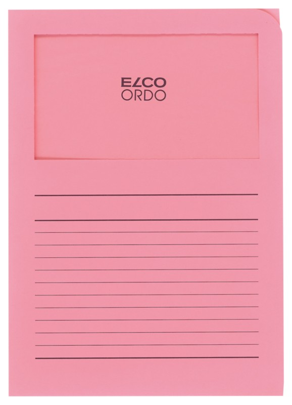 Elco Ordo Classico Ordnungsmappe DIN A4 Rosa Papier 120 g/m² 100 Stück