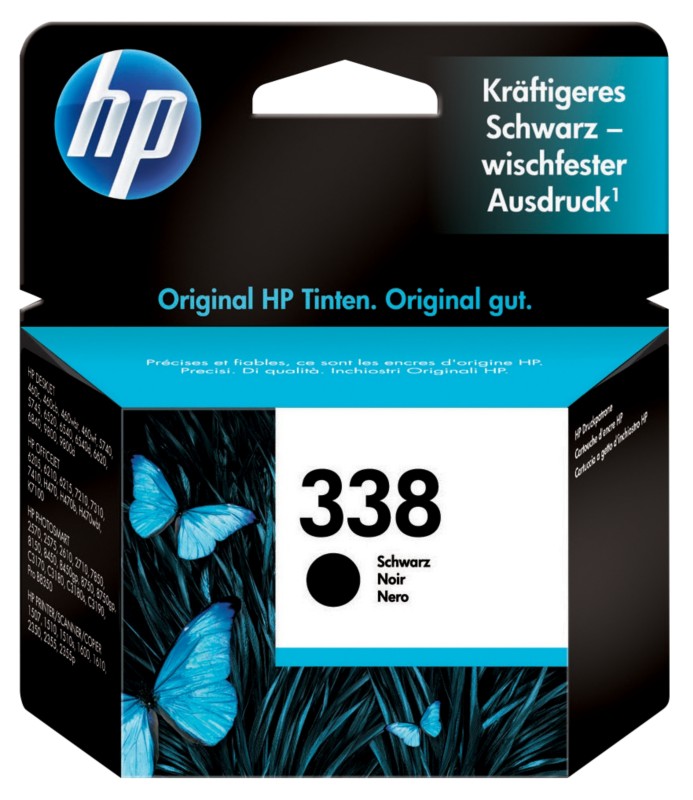 HP 338 Original Tintenpatrone C8765EE Schwarz