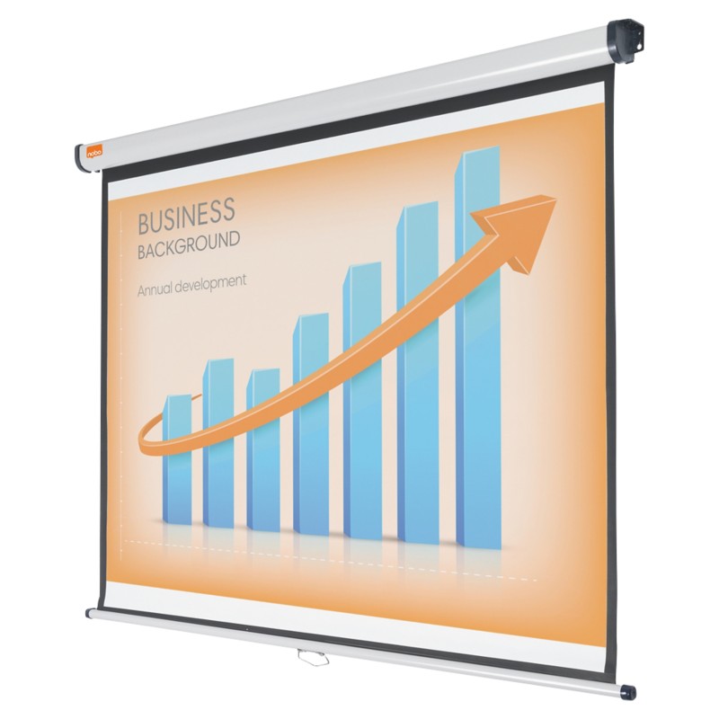 Nobo Wall Mounted 43 Projection Screen 1500X1138MM