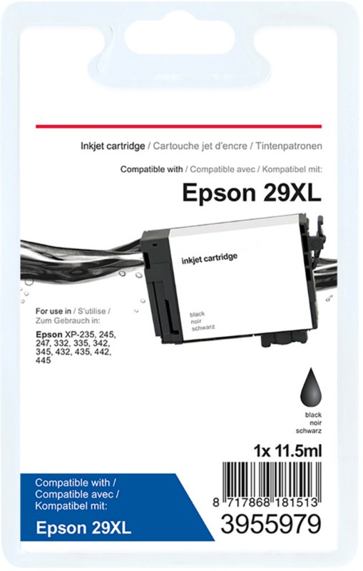 Viking 29XL Kompatibel Epson Tintenpatrone C13T29914012 Schwarz