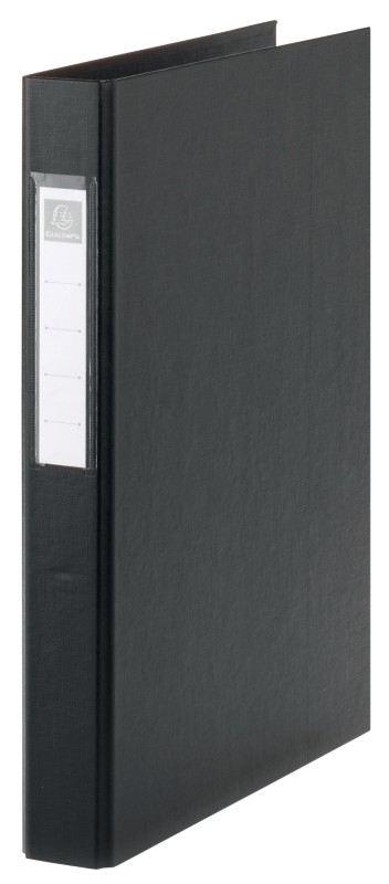 Thumbnail - Exacompta Ringbuch DIN A4 Polypropylen 2 Ringe 25 mm Schwarz
