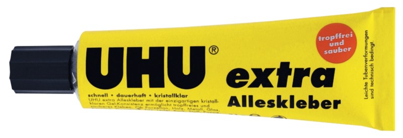 UHU Alleskleber Permanent extra Flüssig Transparent 31 g 46015