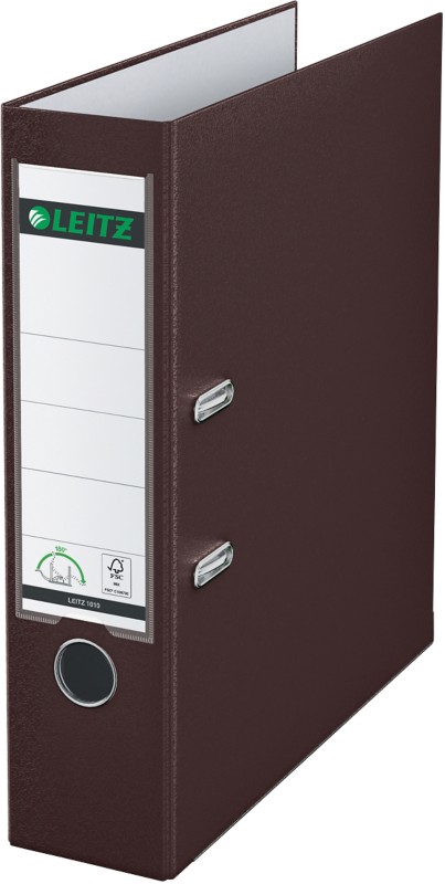 Thumbnail - Leitz 180° Breit Ordner DIN A4 82 mm Braun 2 Ringe 1010 Kunststoff Glatt Hochformat
