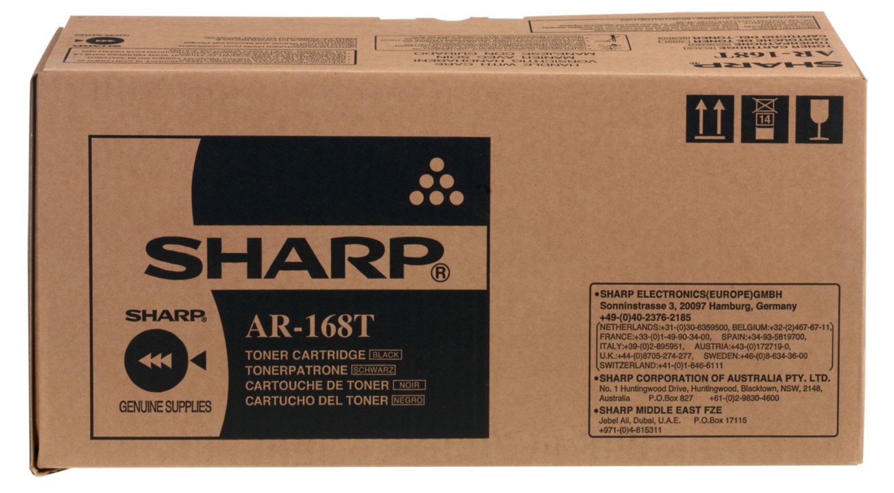 Sharp AR-168LT Original Tonerkartusche Schwarz