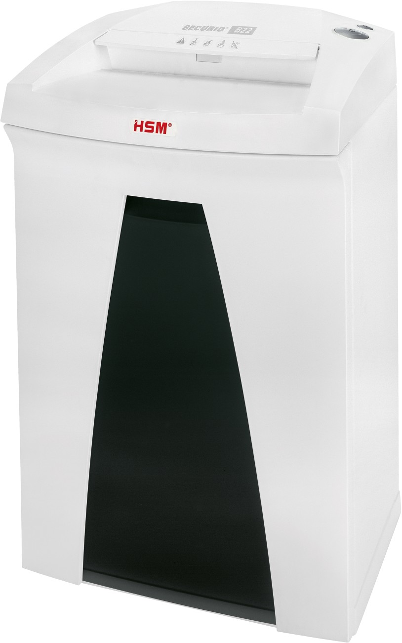 Hsm Securio Shredder 19 Sheets Strip Cut Security Level P-2 33 L B22