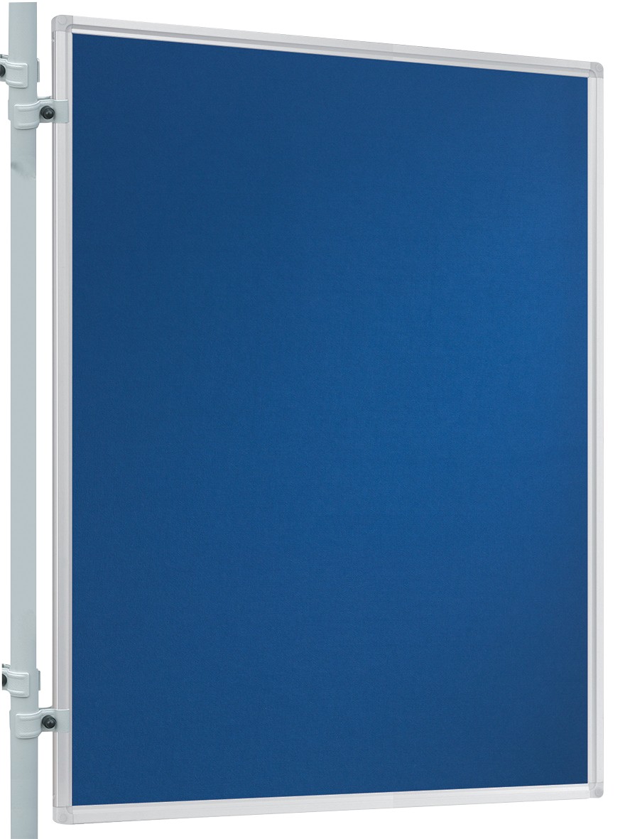Franken ECO Stellwand Filz 1.200 (B) x 1.500 (H) mm Blau