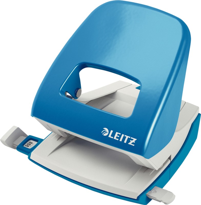 Leitz NeXXt 2 Löcher Locher Metall 30 Blatt 5008 Hellblau