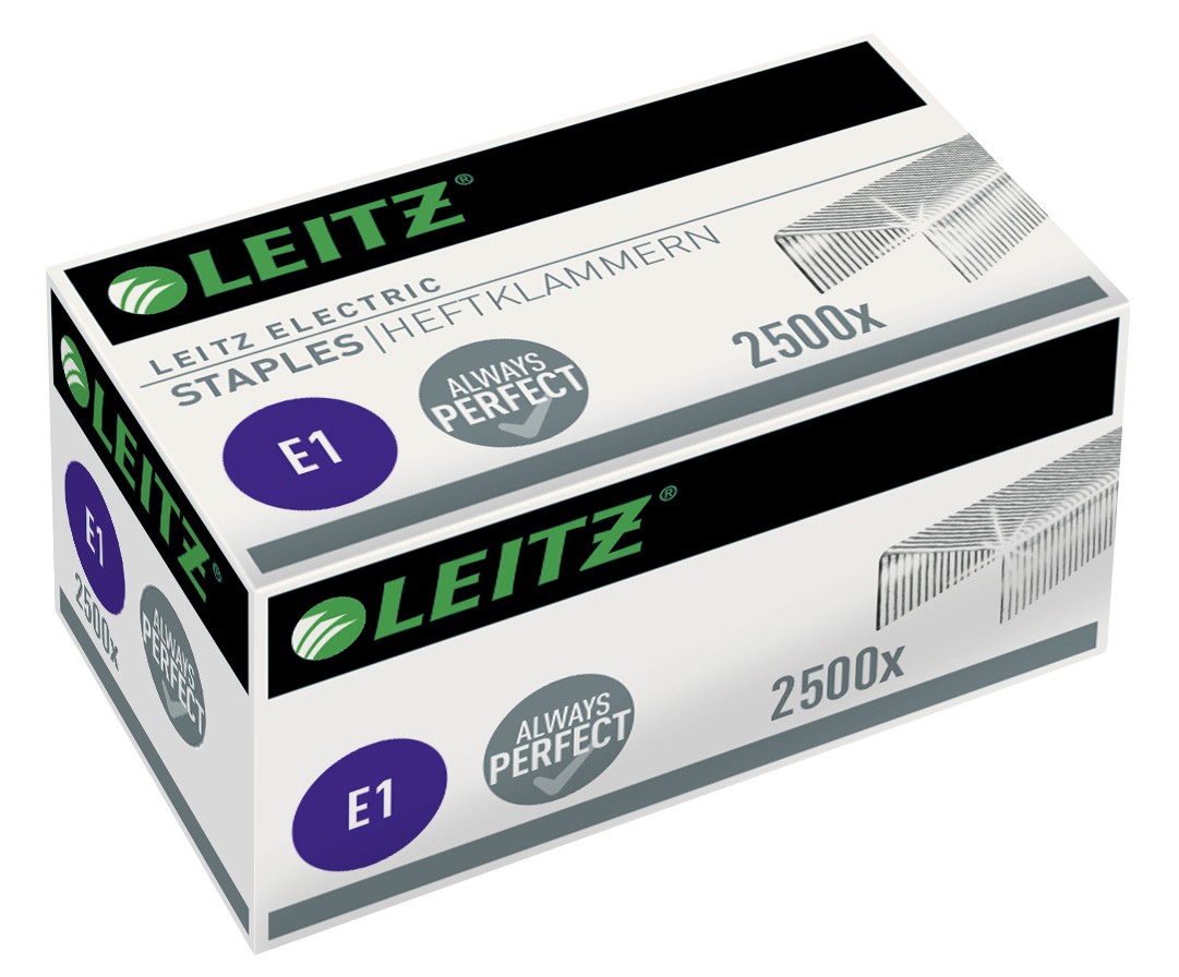 Leitz Electric E1 Heftklammern 5568 Verzinkt 2500 Stück