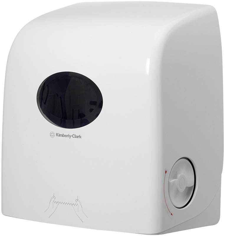 Aquarius* Slimroll* Rolled Hand Towel Dispenser Lockable White