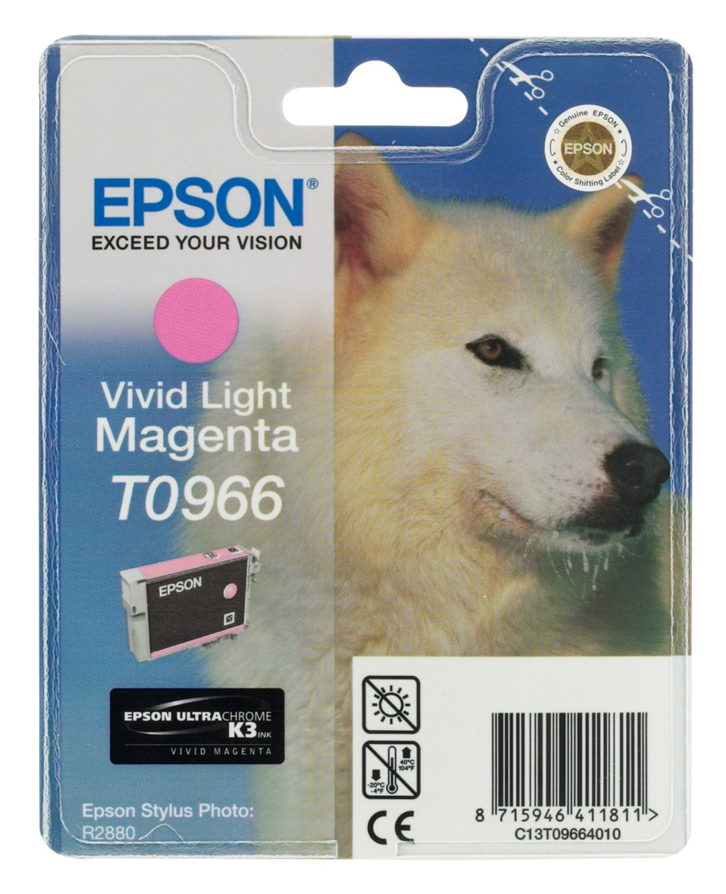 Epson T0966 Original Tintenpatrone C13T09664010 Hell Magenta