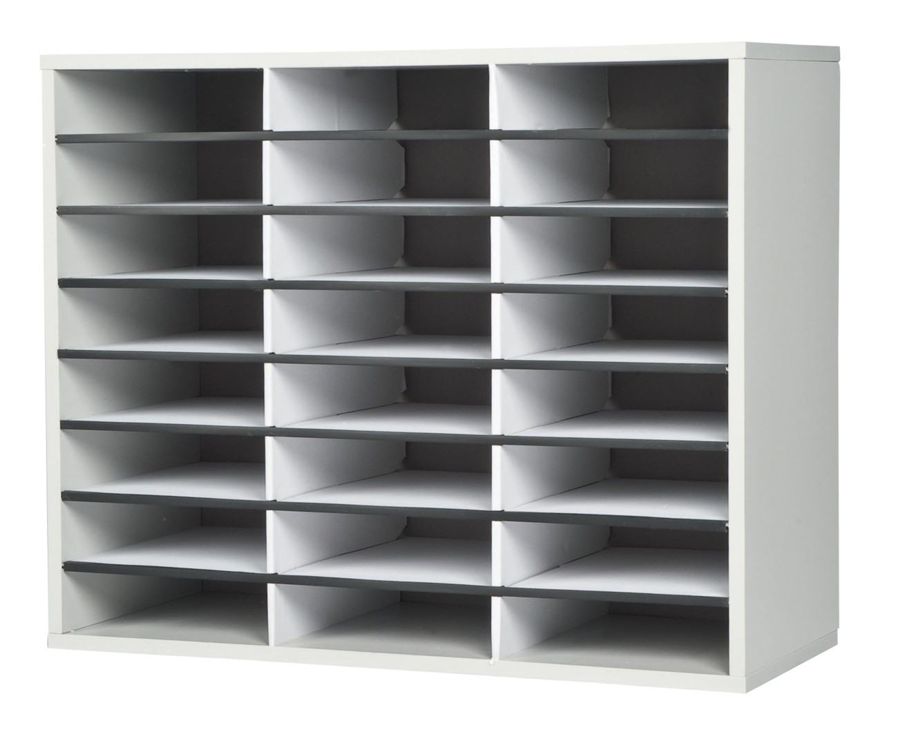 Fellowes Literature Organiser A4 Cardboard Grey 73.6 X 30 X 59.5 Cm