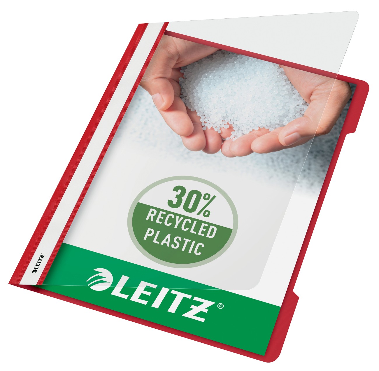 Leitz Schnellhefter Standard DIN A4 Rot PVC