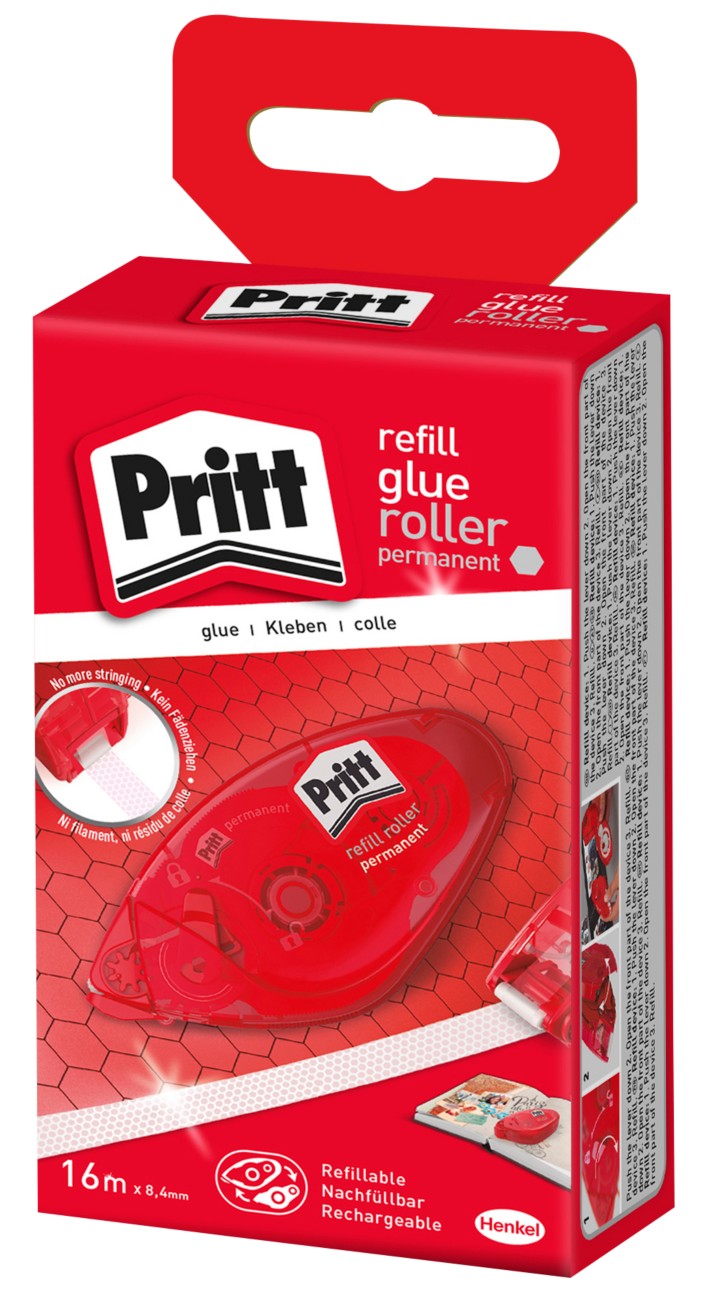 Thumbnail - Pritt Kleberoller Nachfüllung Permanent 8,4 mm x 16 m Nachfüllbar 2120444 16 m