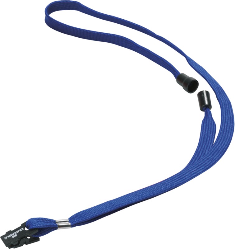 Thumbnail - DURABLE Textilband Clip 6,5 x 44 cm Blau 10 Stück