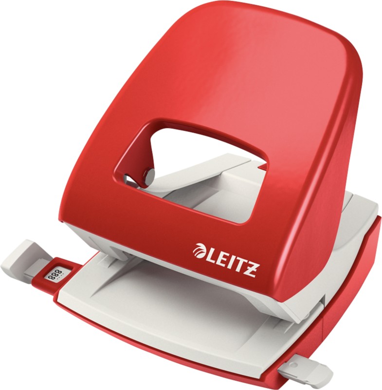 Thumbnail - Leitz NeXXt 2 Löcher Locher Metall 30 Blatt 5008 Rot