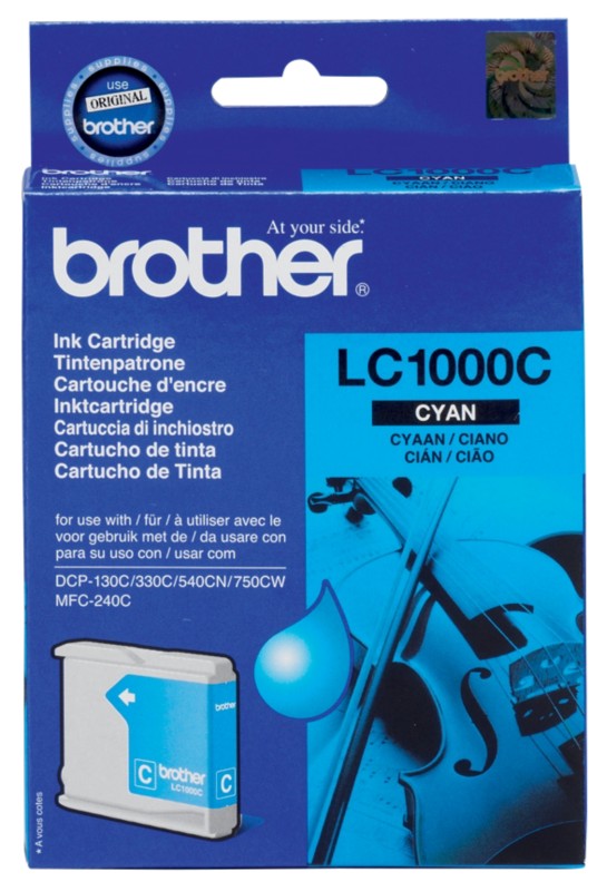 Brother LC1000C Original Tintenpatrone Cyan