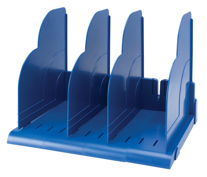 Niceday Modular Book Rack Blue 27 x 11.3 x 26 cm