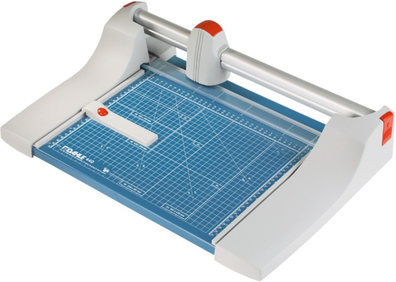 Thumbnail - Dahle Professional Rollenschneidemaschine DIN A4 360 mm Selbstschärfendes Stahl-Rundmesser Blau 35 Blatt