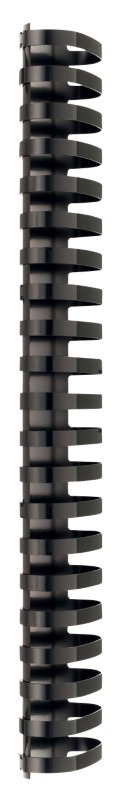 GBC Kunststoff Plastikbinderücken Schwarz 51.0 mm 450 Blatt DIN A4 50 Stück