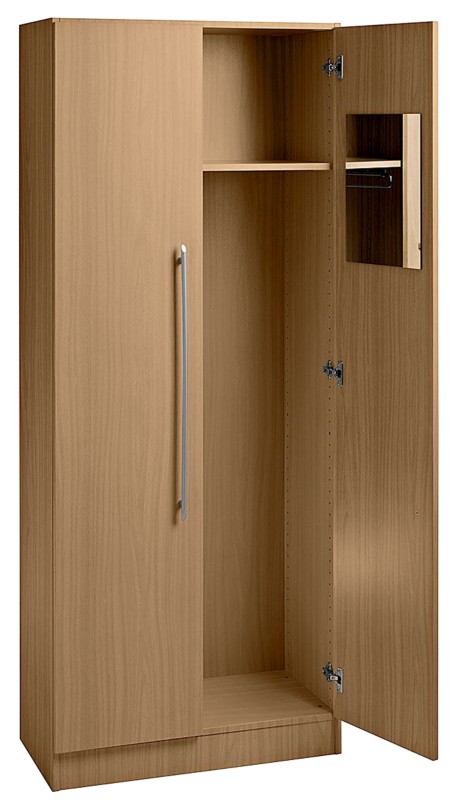 Hammerbacher Garderobenschrank 06.06.7200 Braun 800 x 420 x 2.004 mm