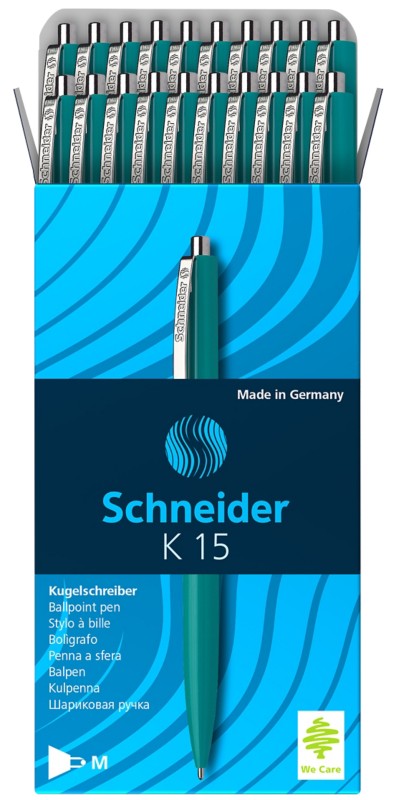 Thumbnail - Schneider Kugelschreiber K15 0.5 mm Grün 20 Stück