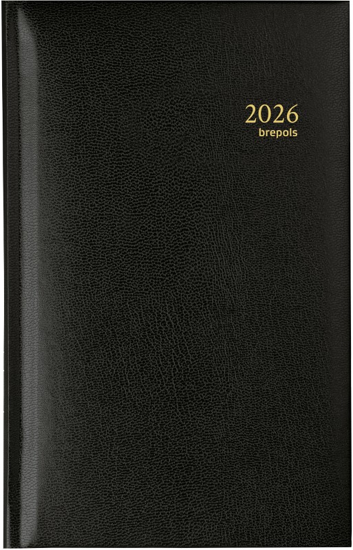 Brepols Interplan Terminplaner 2026 1 Woche / 2 Seiten Deutsch, Englisch, Französisch, Italienisch, Niederländisch, Span...