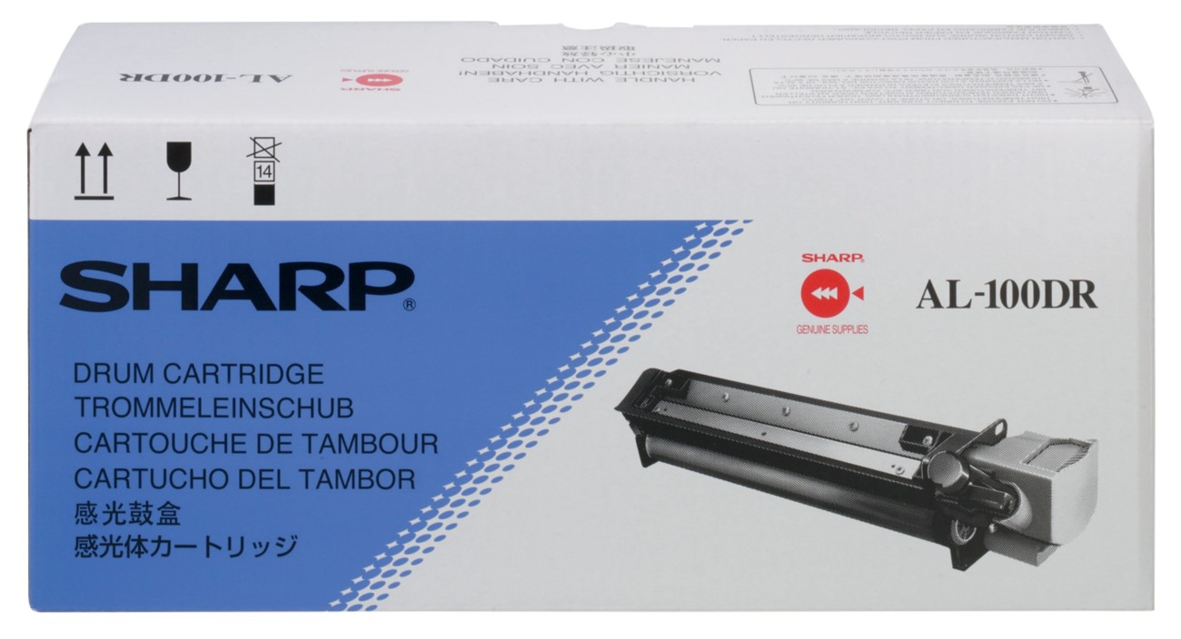 Sharp Al-100DR Original Trommel Schwarz