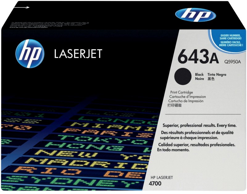 Thumbnail - HP 643A Original Tonerkartusche Q5950A Schwarz