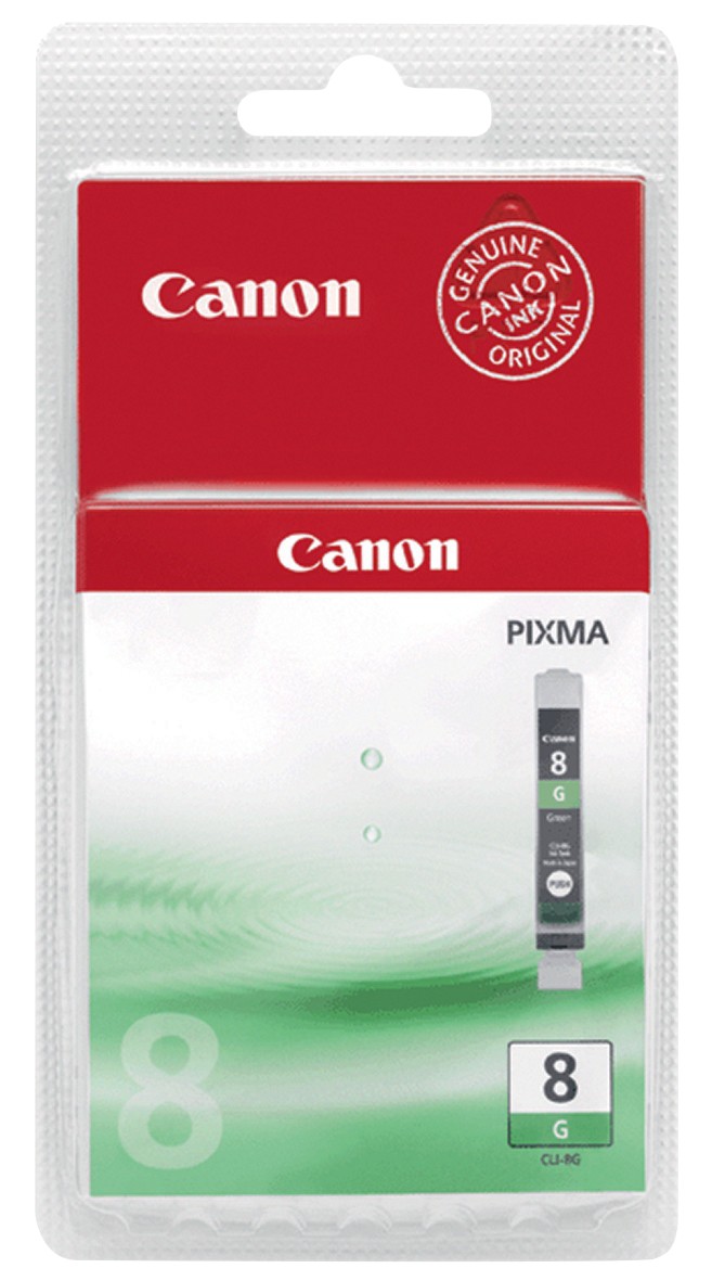 Canon Cli-8G Original Ink Cartridge Green