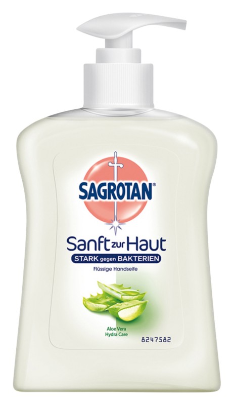 Sagrotan Flüssigseife Flüssig Aloe Vera Weiß 3025780 250 ml