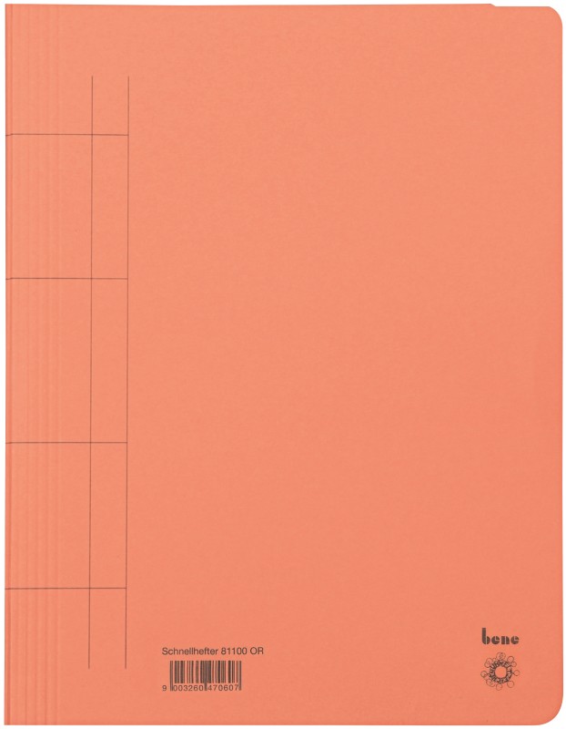 Thumbnail - Bene Schnellhefter DIN A4 Orange Manilakarton